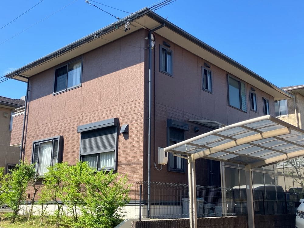 津市の外壁塗装、屋根塗装をリペイント匠が施工した写真