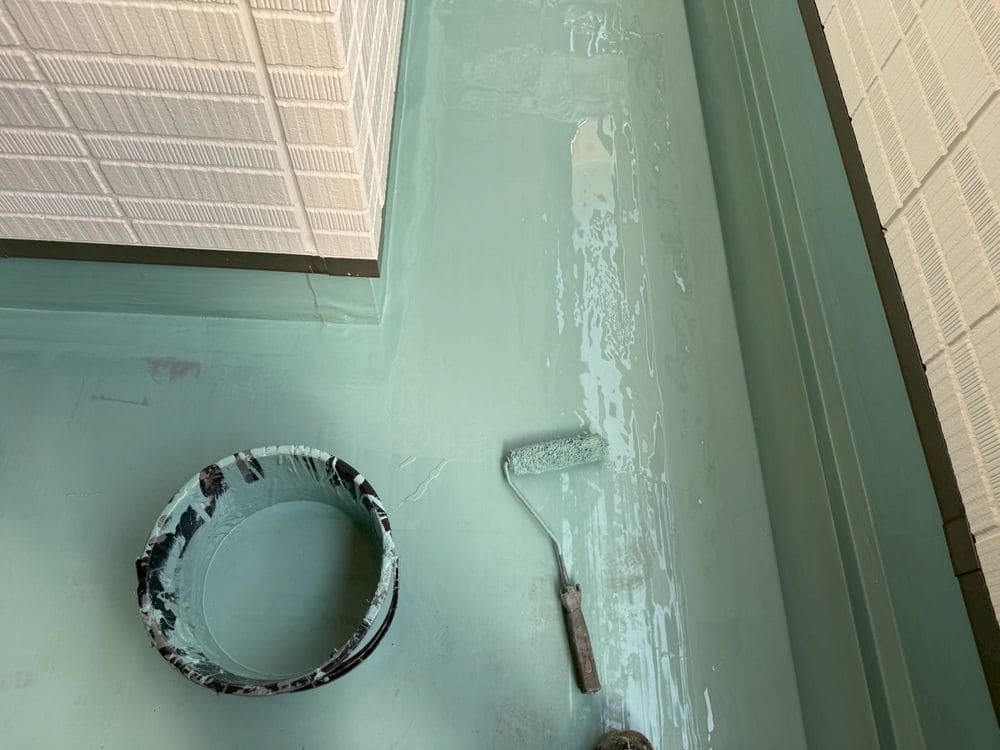 鈴鹿市の防水工事をリペイント匠が施工した写真