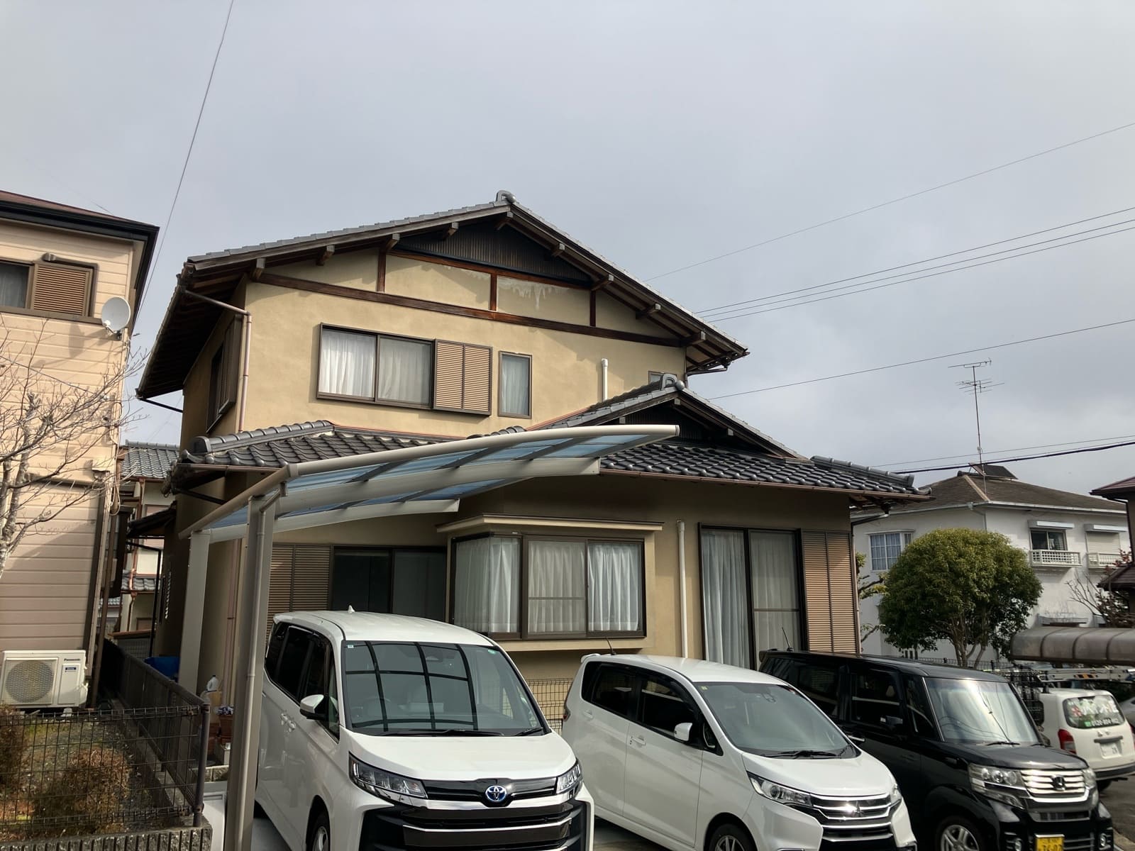 伊賀市の外壁塗装をリペイント匠が施工した写真