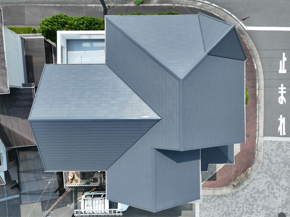 名張市の外壁塗装、屋根塗装をリペイント匠が施工した写真