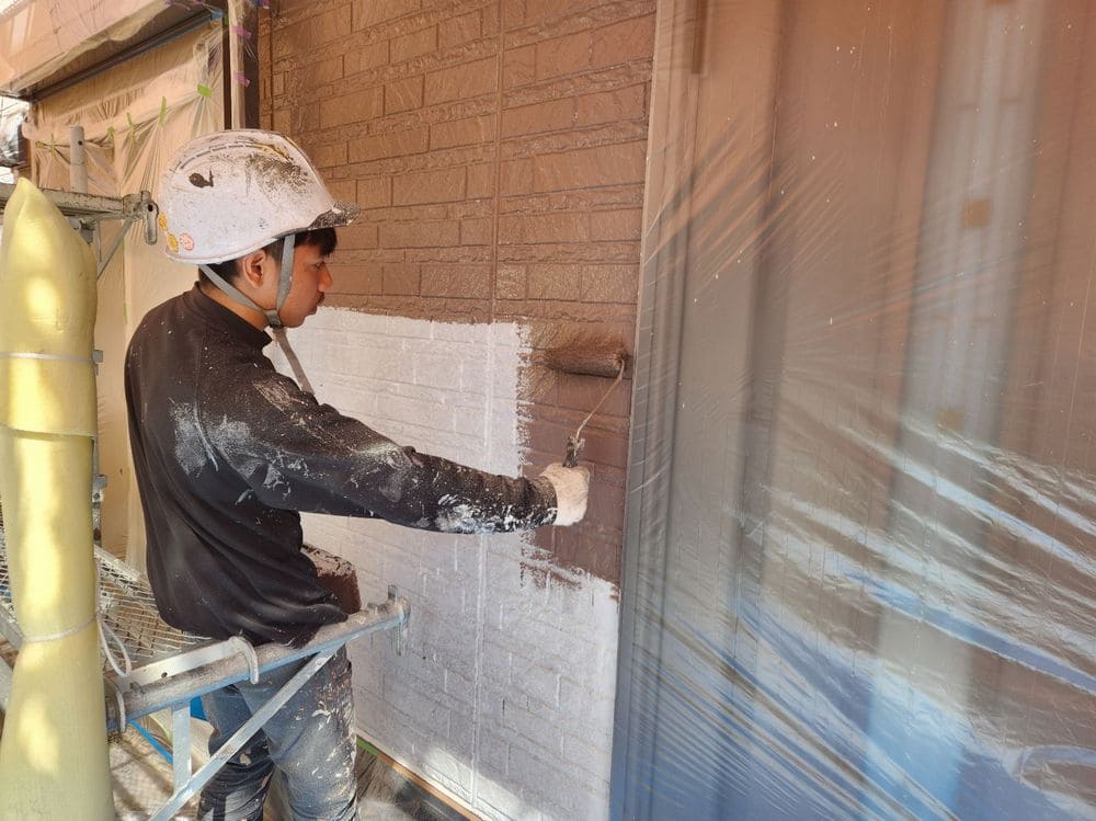 津市の外壁塗装、屋根塗装をリペイント匠が施工した写真