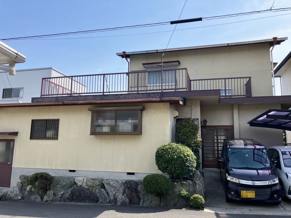 津市の外壁塗装、屋根塗装をリペイント匠が施工した写真