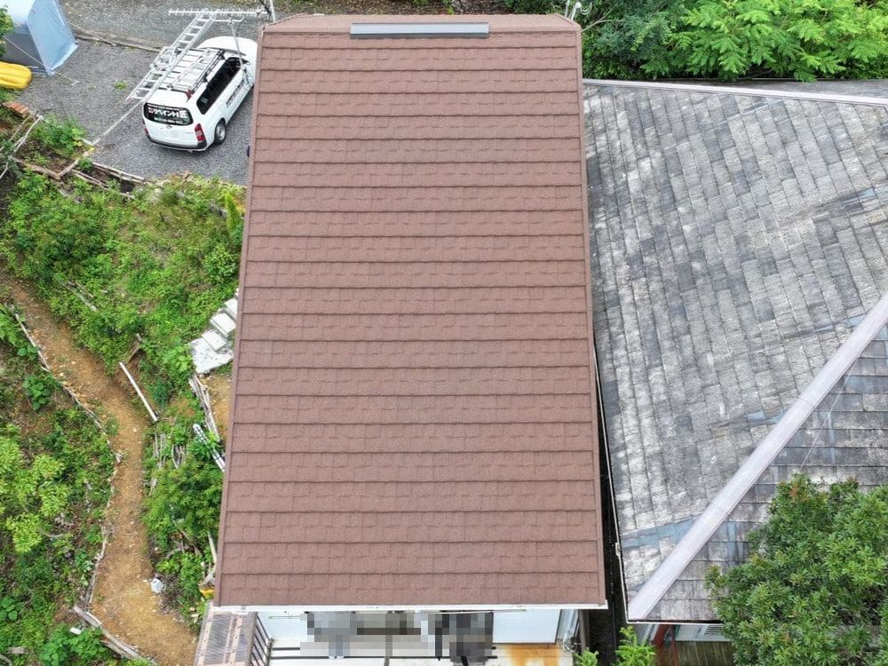 志摩市の外壁塗装、屋根工事をリペイント匠が施工した写真