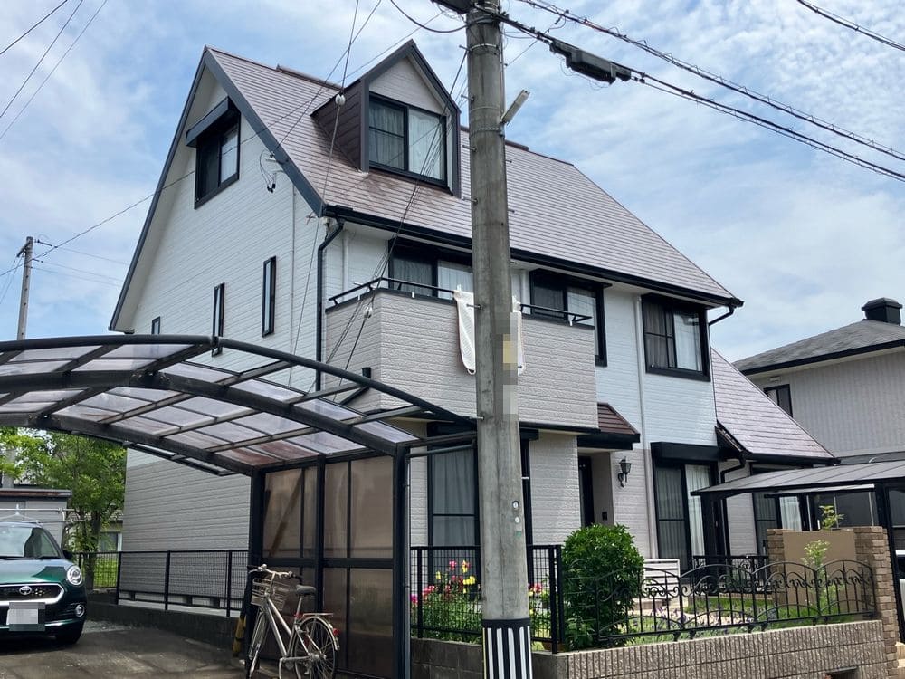 松阪市の外壁塗装、屋根塗装をリペイント匠が施工した写真
