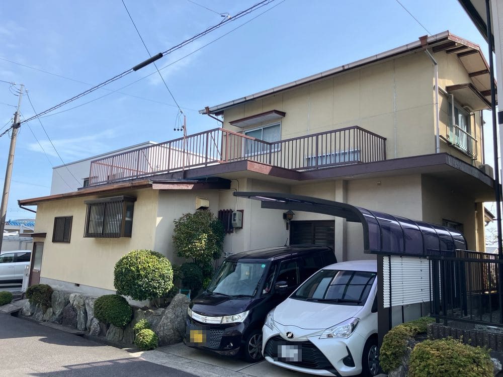 津市の外壁塗装、屋根塗装をリペイント匠が施工した写真