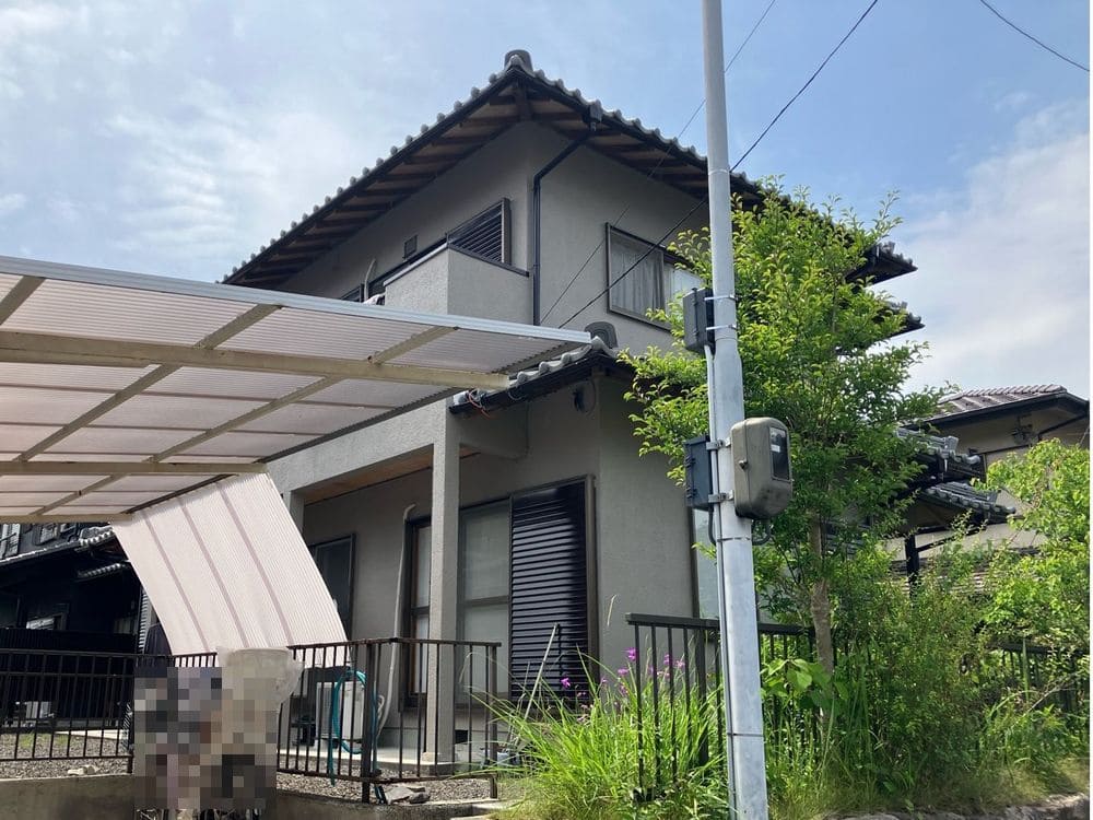 名張市の外壁塗装をリペイント匠が施工した写真