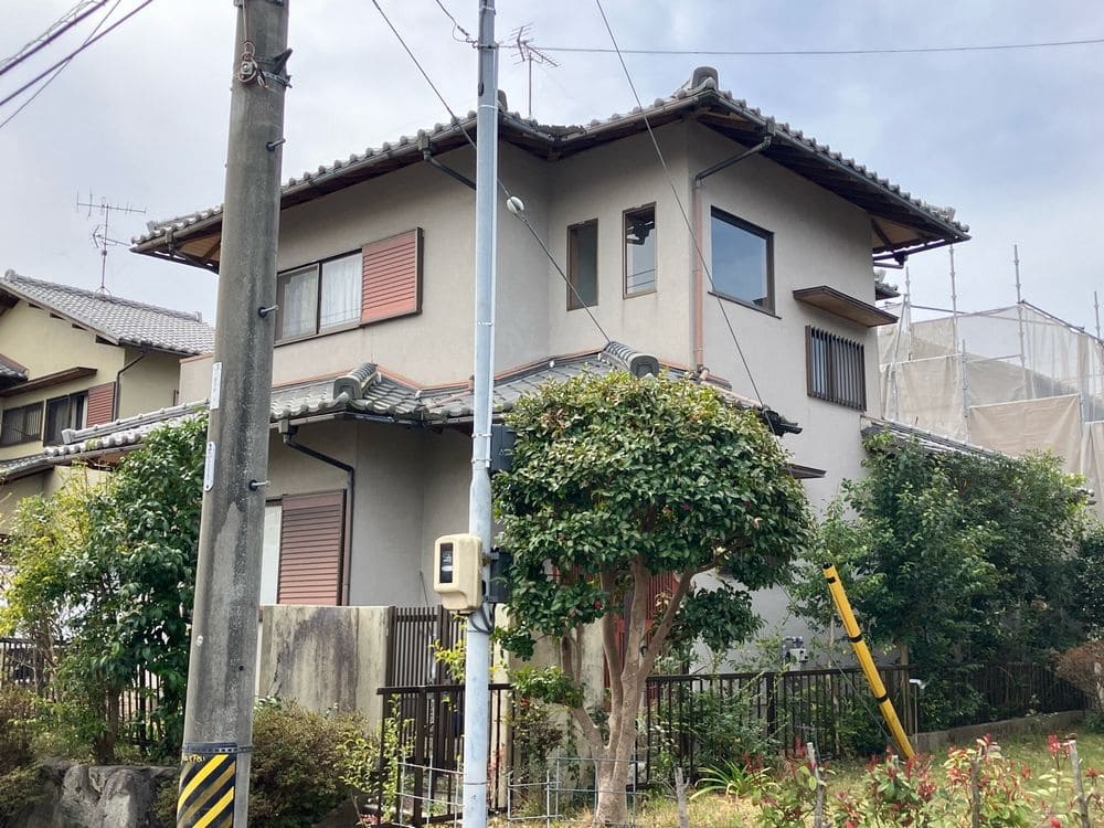 名張市の外壁塗装をリペイント匠が施工した写真