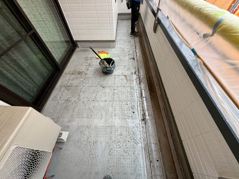 鈴鹿市の防水工事をリペイント匠が施工した写真