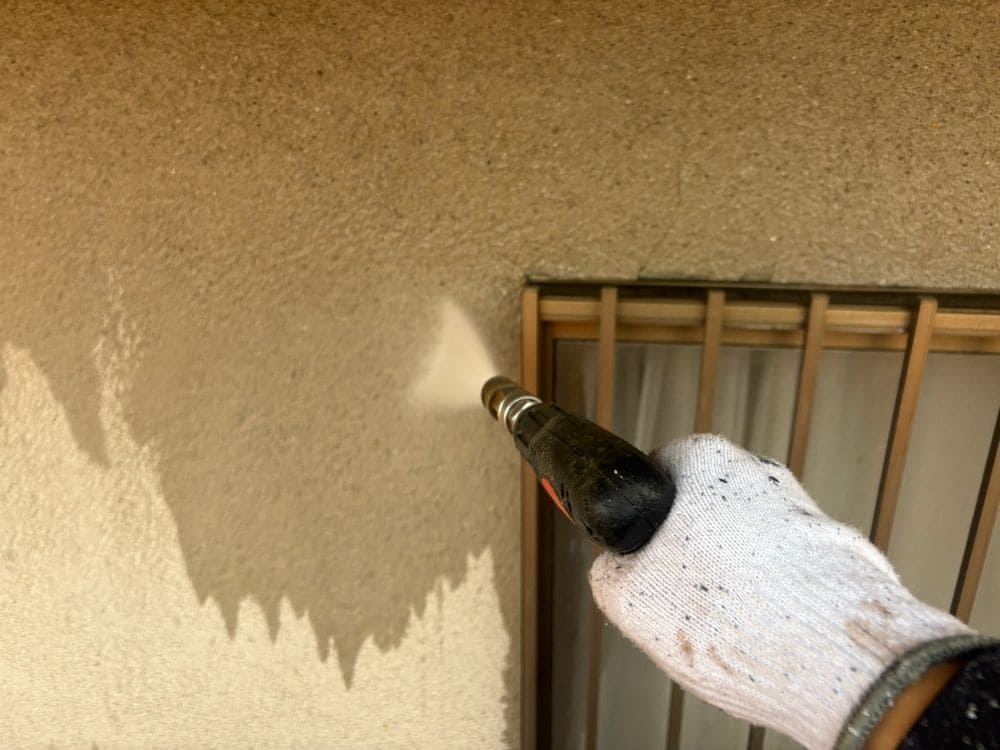 名張市の外壁塗装をリペイント匠が施工した写真