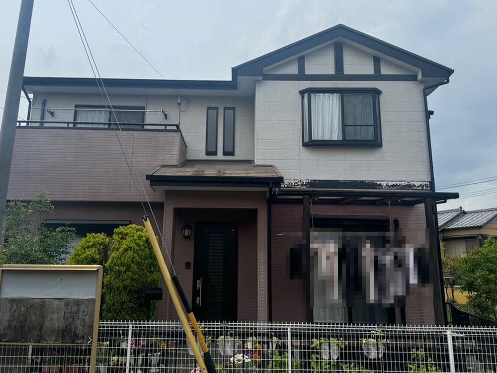 鈴鹿市の外壁塗装、屋根塗装、防水工事をリペイント匠が施工した写真