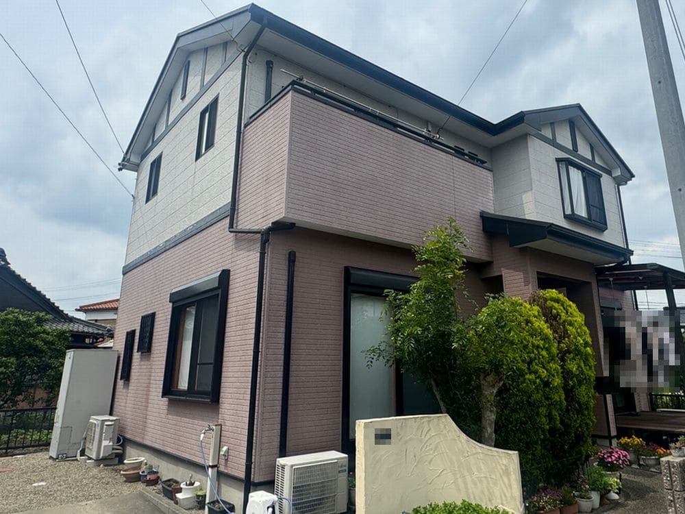 鈴鹿市の外壁塗装、屋根塗装、防水工事をリペイント匠が施工した写真