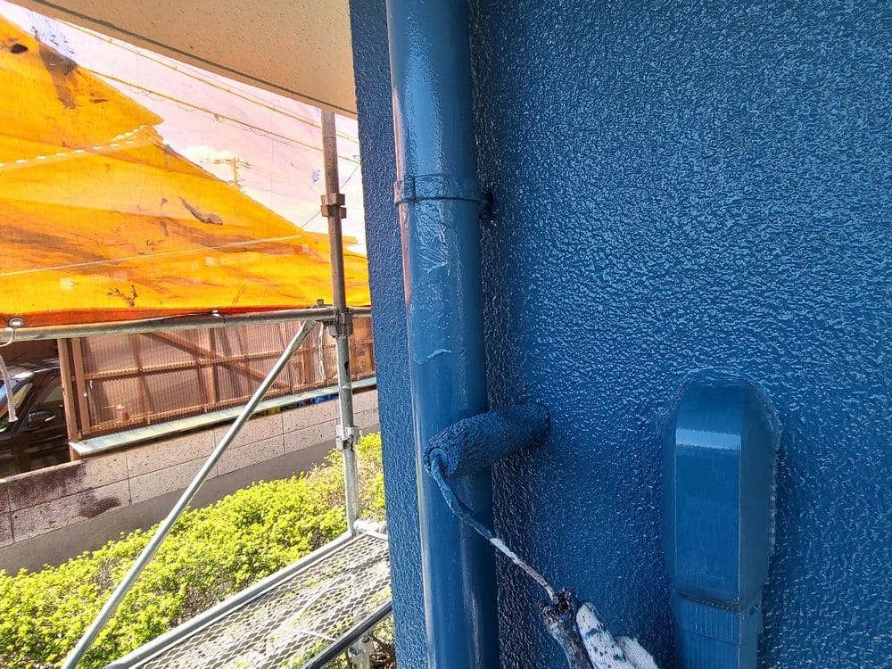 鈴鹿市の外壁塗装をリペイント匠が施工した写真