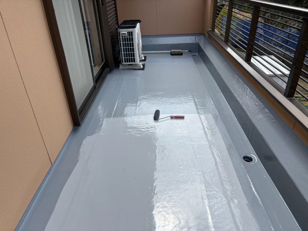 亀山市の防水工事をリペイント匠が施工した写真
