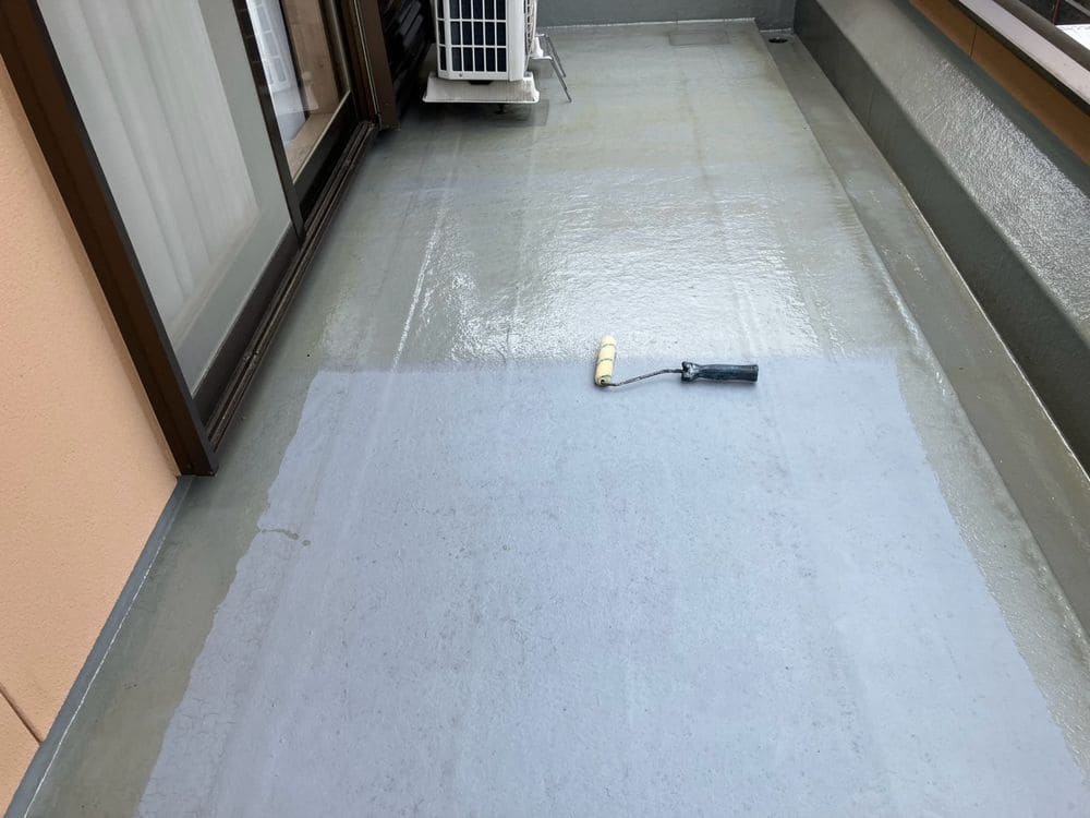亀山市の防水工事をリペイント匠が施工した写真