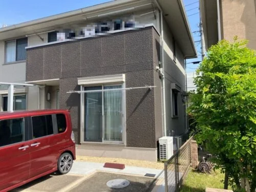 鈴鹿市の外壁塗装をリペイント匠が施工した写真