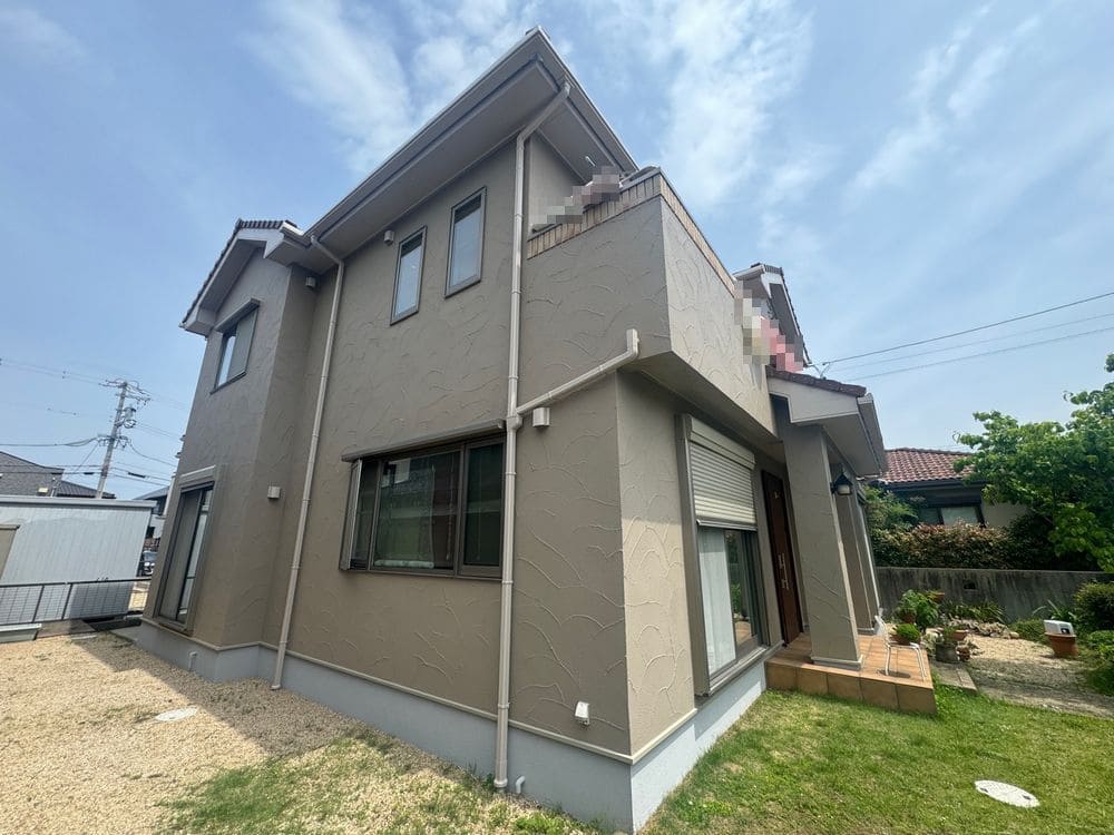 鈴鹿市の外壁塗装、防水工事をリペイント匠が施工した写真