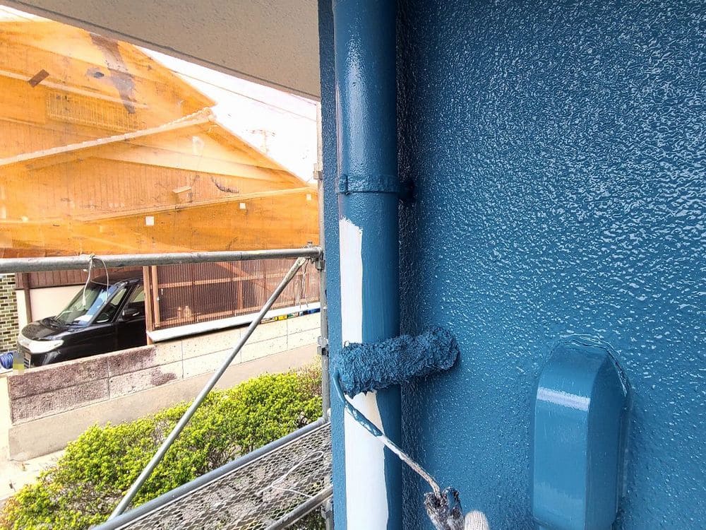 鈴鹿市の外壁塗装をリペイント匠が施工した写真