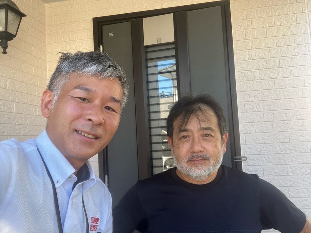 四日市市の外壁塗装をリペイント匠が施工した写真