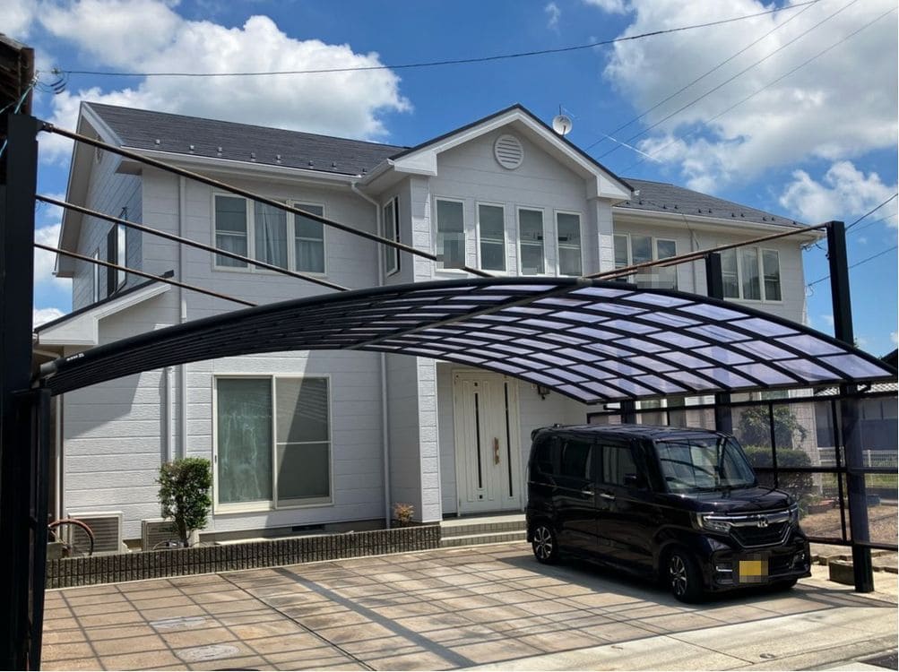 亀山市の外壁塗装、屋根塗装をリペイント匠が施工した写真
