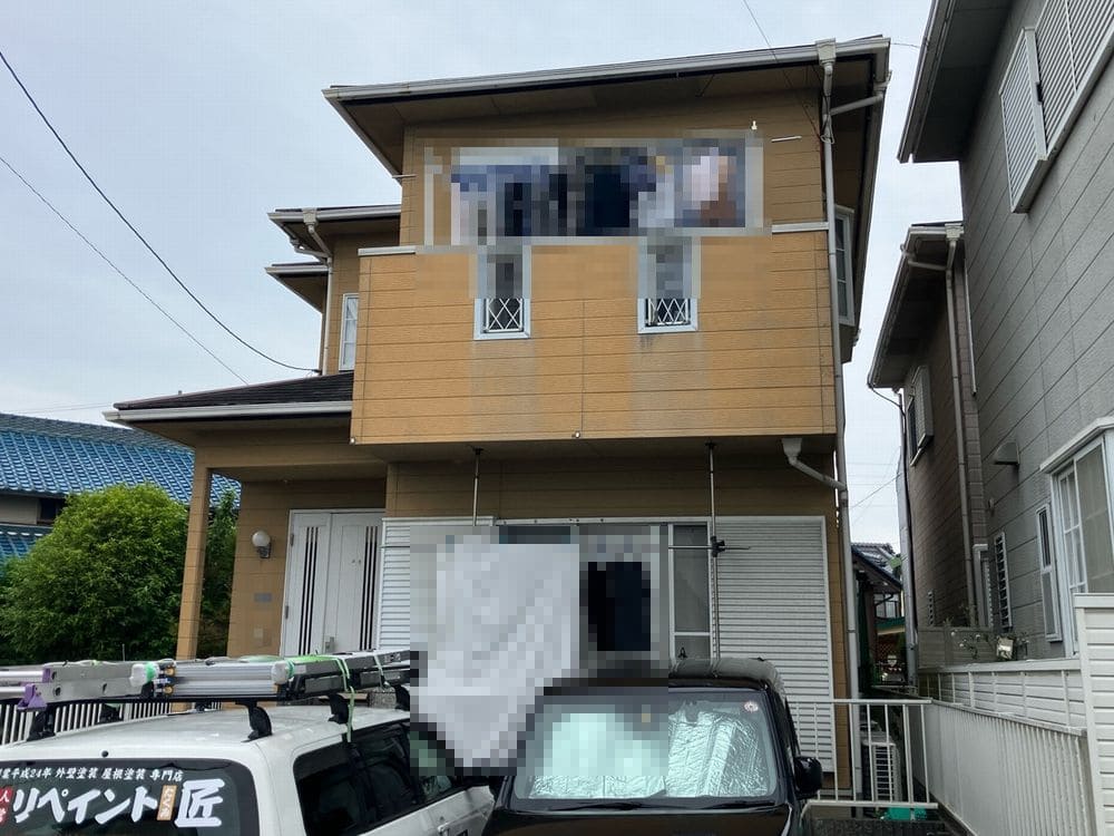 鈴鹿市の外壁塗装、屋根塗装をリペイント匠が施工した写真