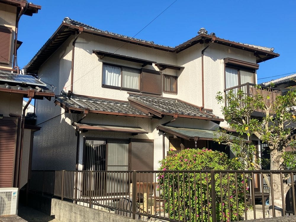 松阪市の外壁塗装をリペイント匠が施工した写真