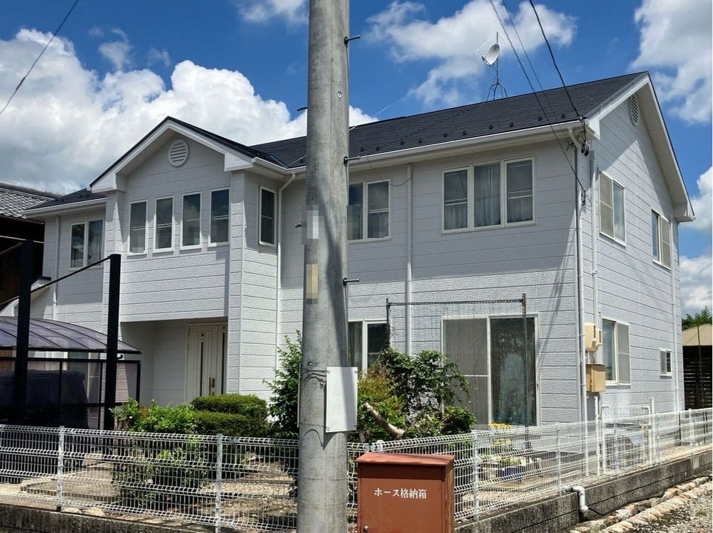 亀山市の外壁塗装、屋根塗装をリペイント匠が施工した写真