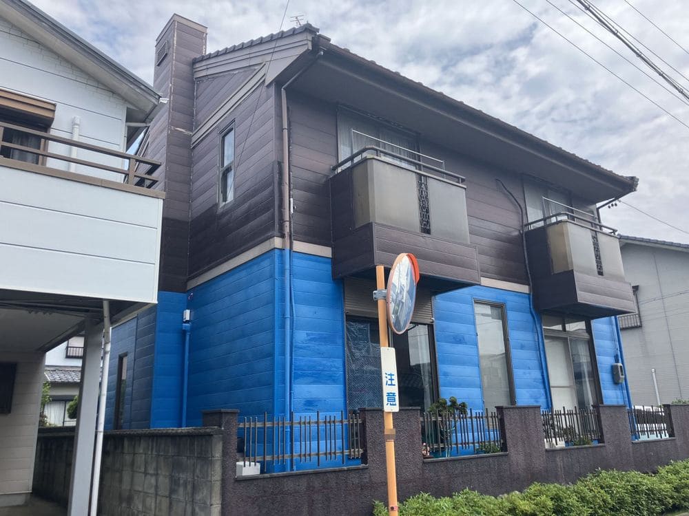 伊勢市の外壁塗装をリペイント匠が施工した写真