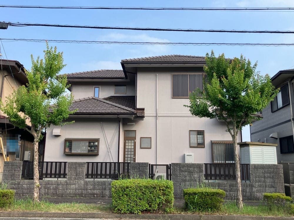 四日市市の外壁塗装と防水工事をリペイント匠が施工した写真