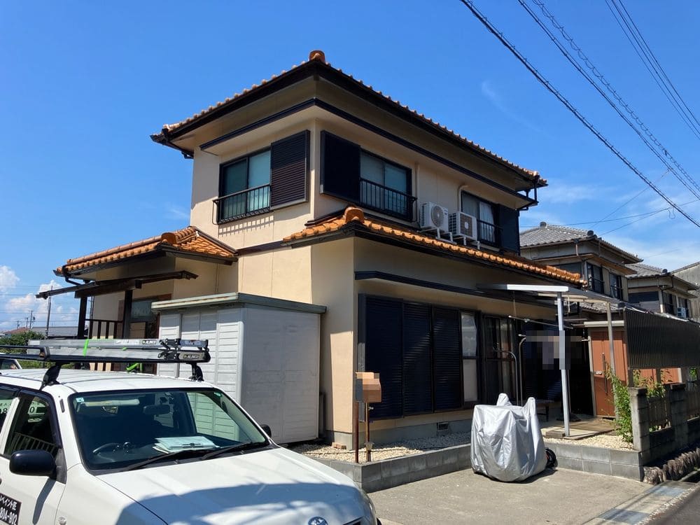 鈴鹿市の外壁塗装をリペイント匠が施工した写真