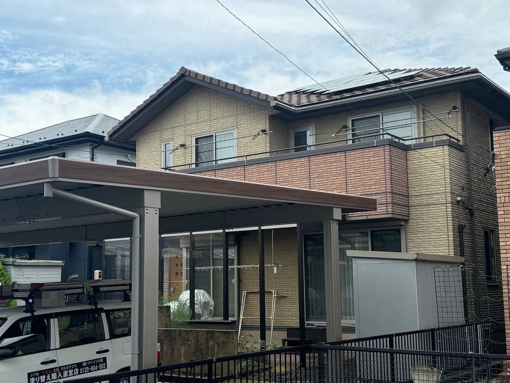 いなべ市の外壁塗装をリペイント匠が施工した写真