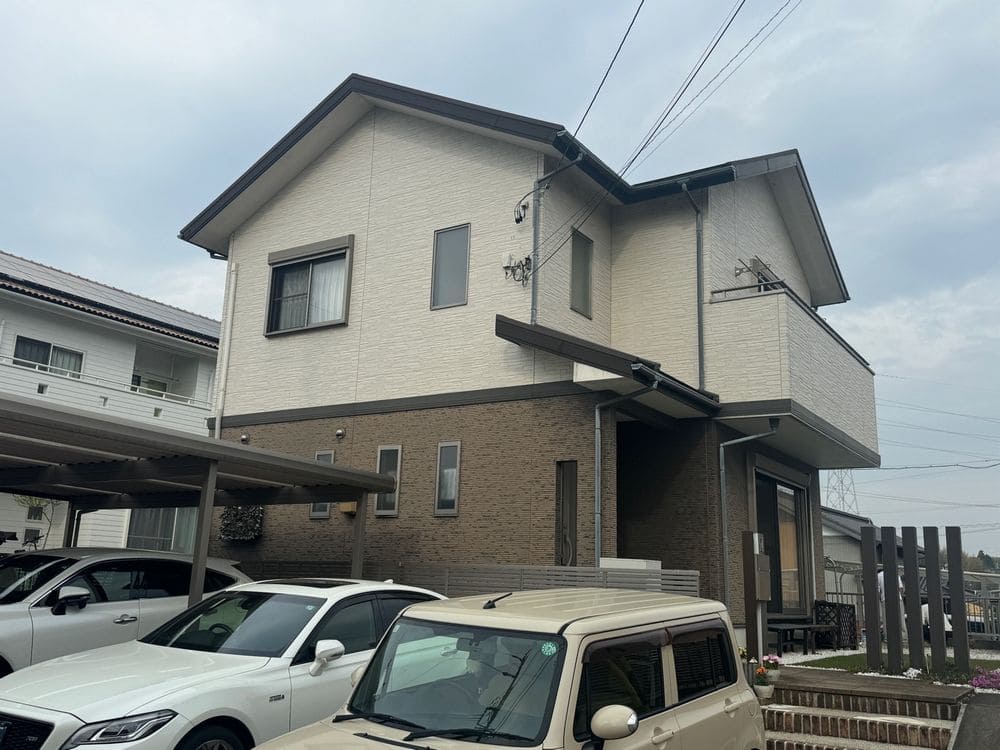いなべ市の外壁塗装、防水工事をリペイント匠が施工した写真