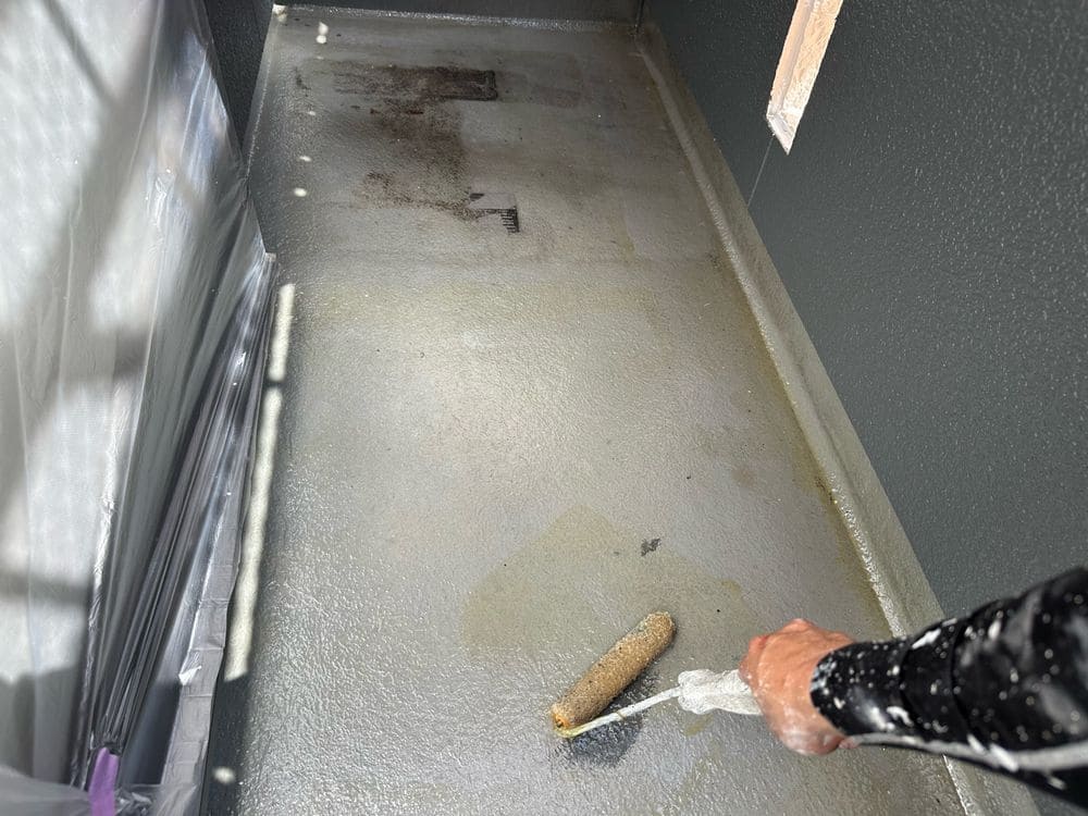 四日市市の防水工事をリペイント匠が施工した写真
