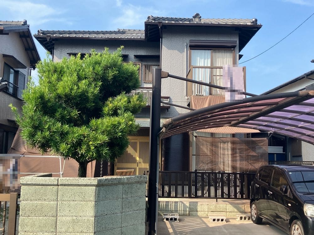 松阪市の外壁塗装をリペイント匠が施工した写真