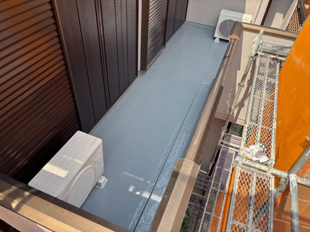 H様(四日市市)防水(施工後) 四日市市の外壁塗装と防水工事をリペイント匠が施工した写真