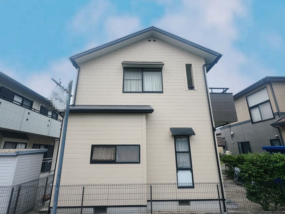 四日市市の外壁塗装、屋根塗装をリペイント匠が施工した写真
