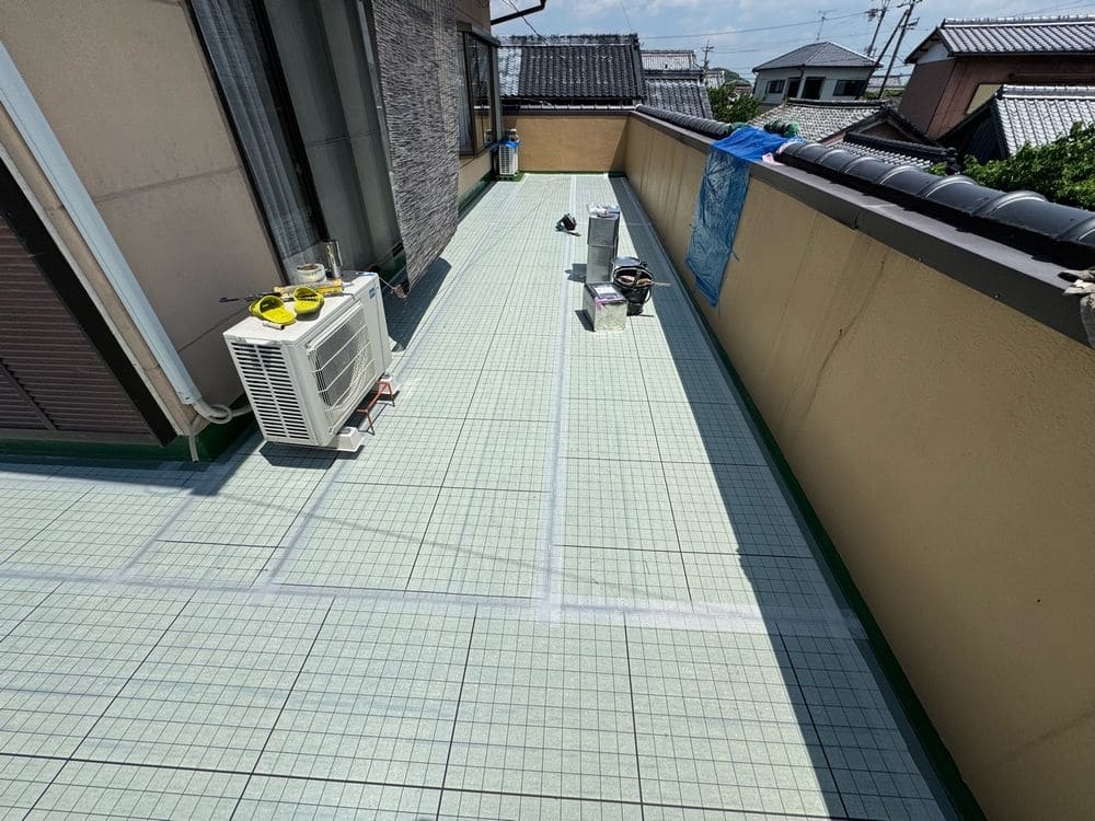 松阪市の防水工事をリペイント匠が施工した写真
