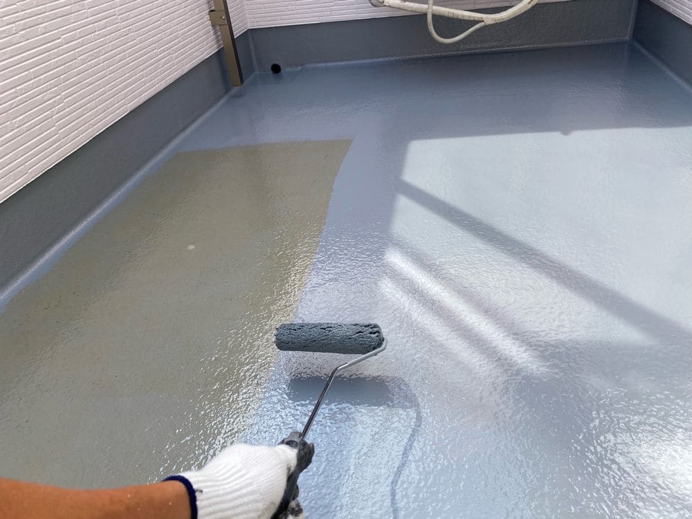 鈴鹿市の防水工事をリペイント匠が施工した写真