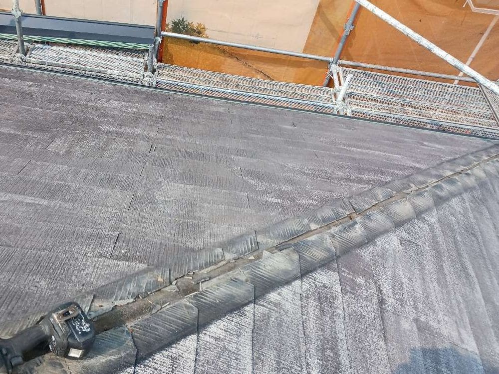 四日市市の屋根工事をリペイント匠が施工した写真
