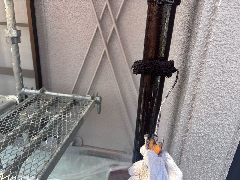 四日市市の外壁塗装と防水工事をリペイント匠が施工した写真