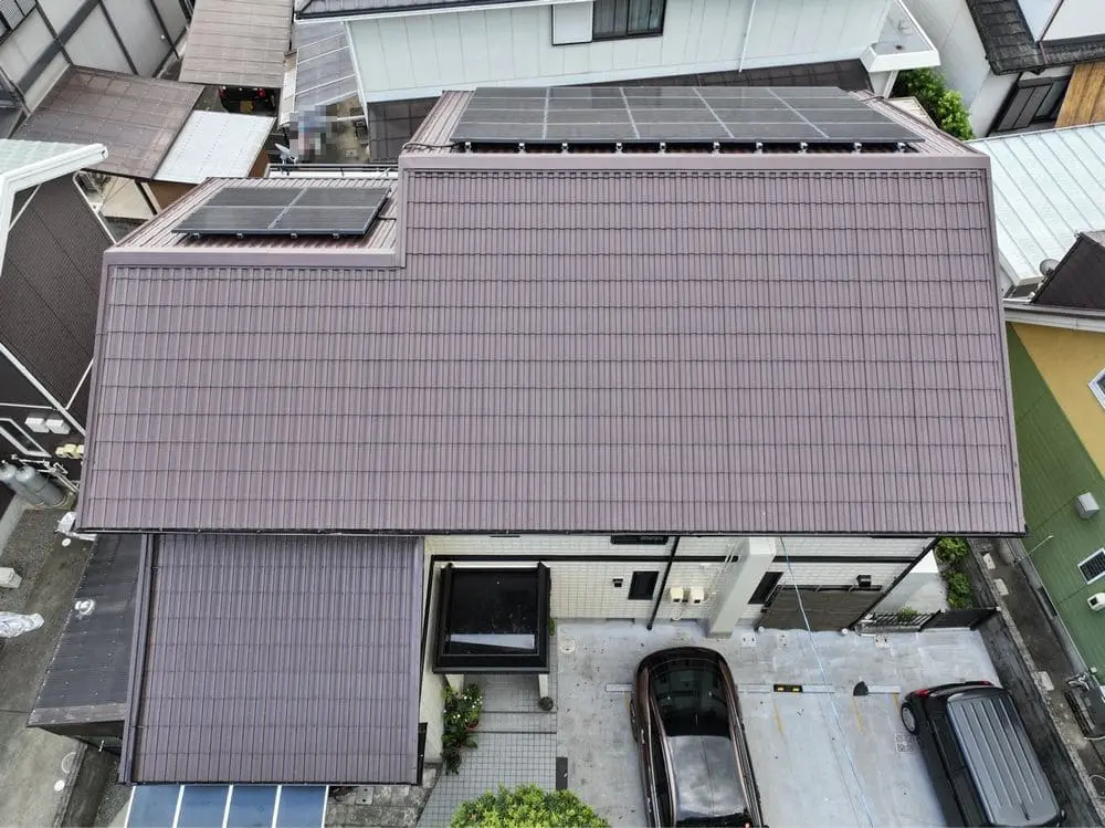 松阪市の外壁塗装、屋根塗装をリペイント匠が施工した写真