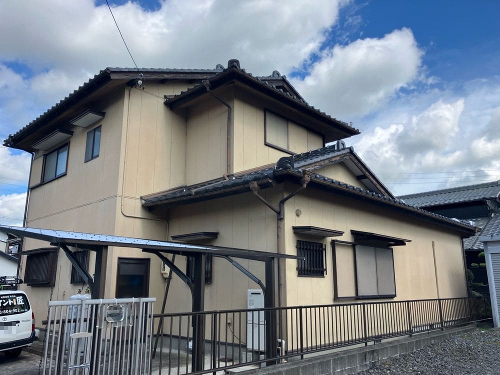 いなべ市の外壁塗装をリペイント匠が施工した写真