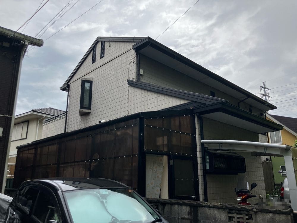 松阪市の外壁塗装をリペイント匠が施工した写真