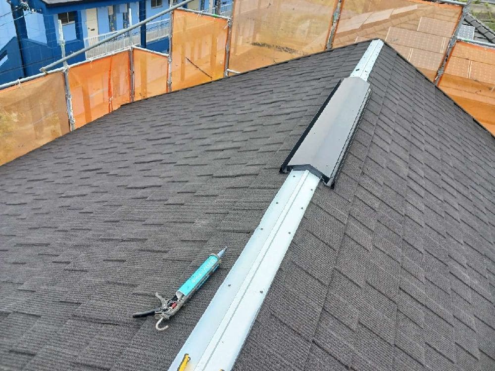 津市の外壁塗装、屋根工事をリペイント匠が施工した写真