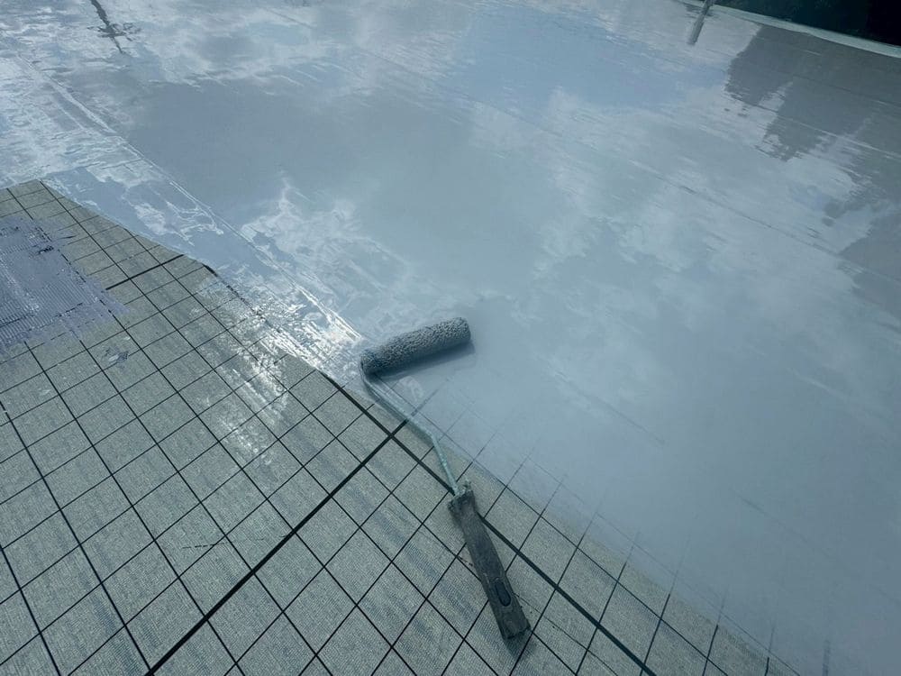 名張市の防水工事をリペイント匠が施工した写真
