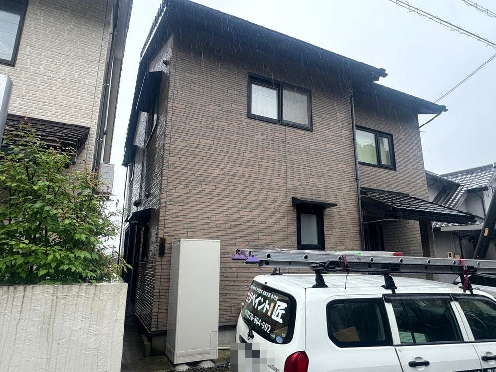 いなべ市の外壁塗装、防水工事をリペイント匠が施工した写真