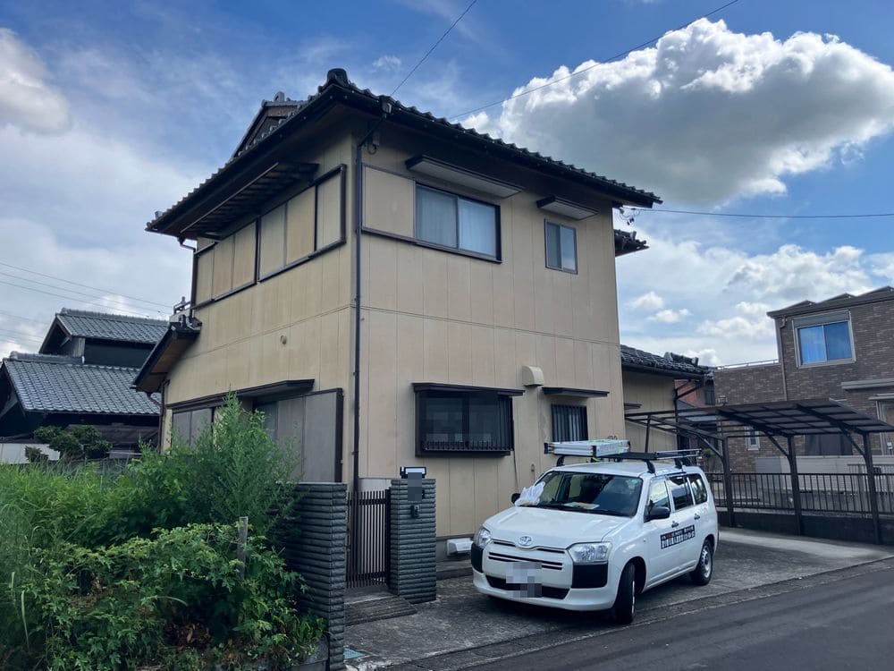 いなべ市の外壁塗装をリペイント匠が施工した写真
