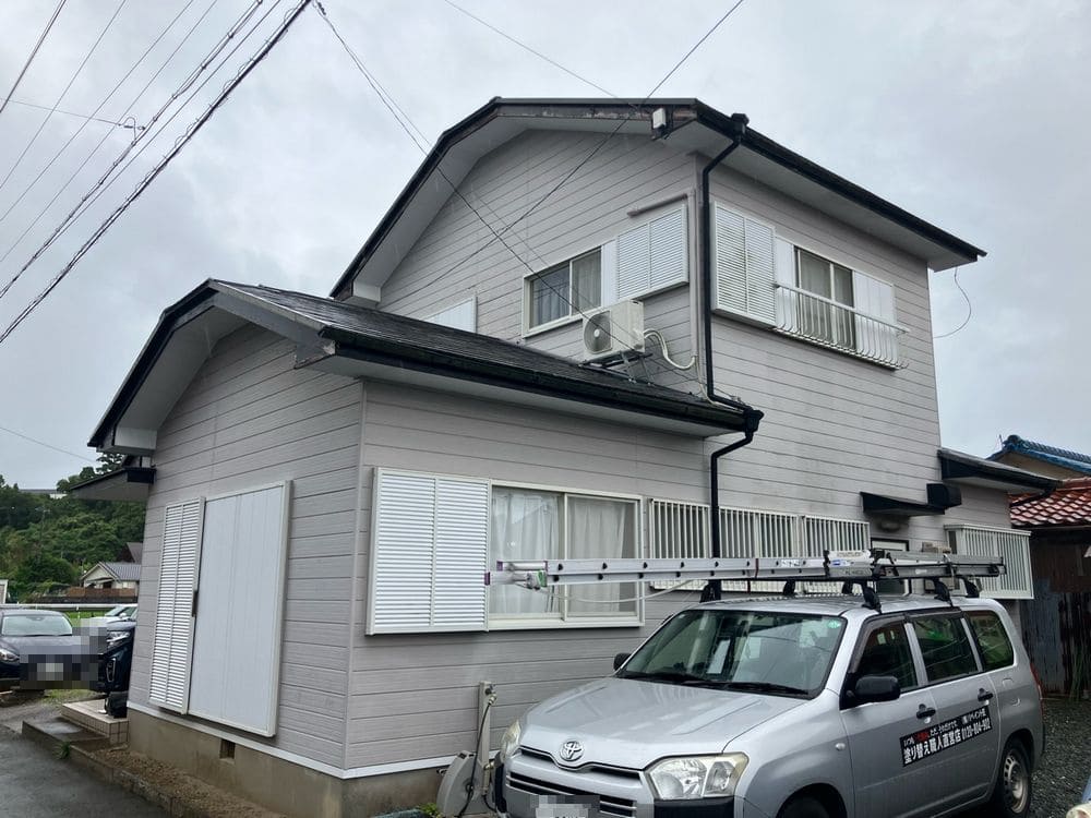 伊勢市の外壁・屋根塗装をリペイント匠が施工した写真