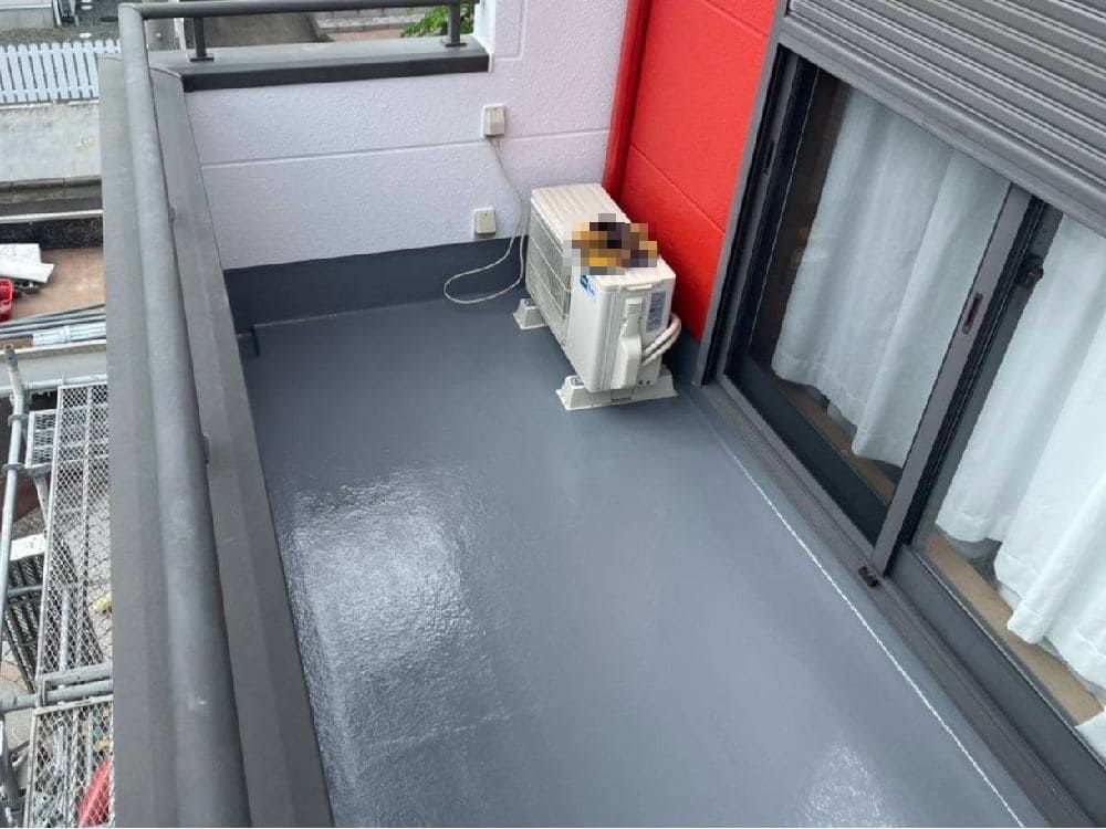 K様(津)防水施工後 津市の外壁塗装、屋根塗装、防水工事をリペイント匠が施工した写真