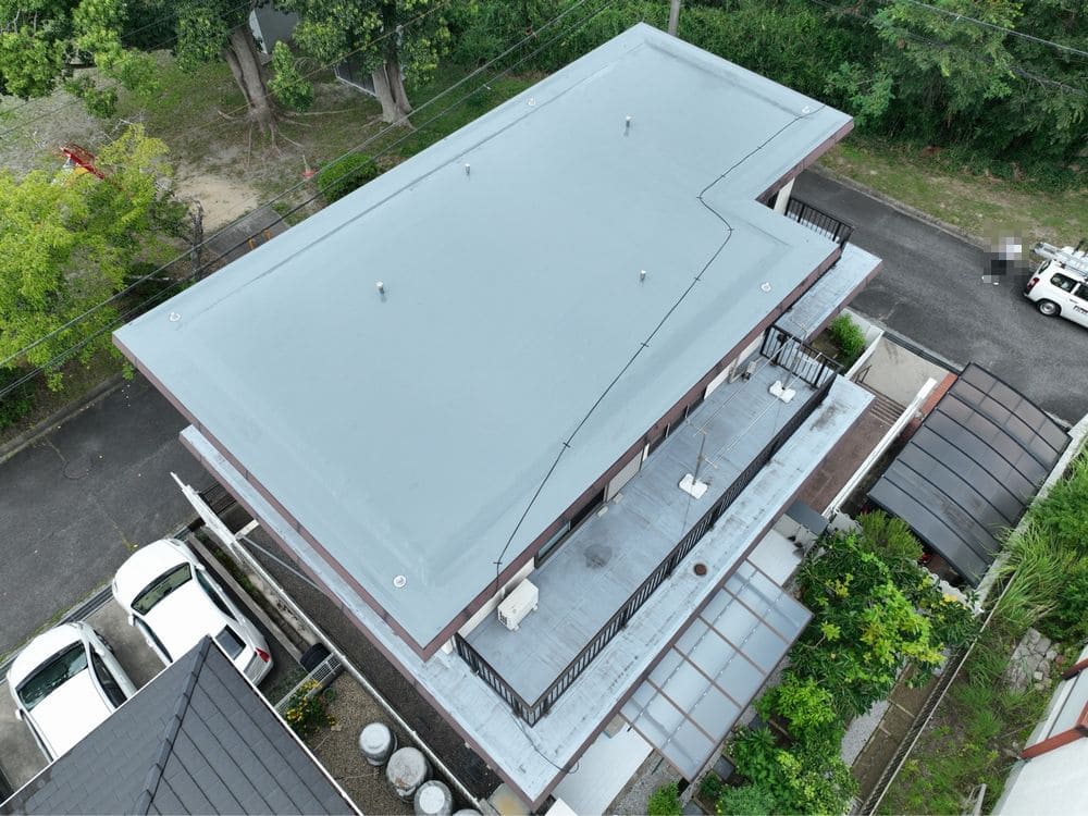 名張市の防水工事をリペイント匠が施工した写真