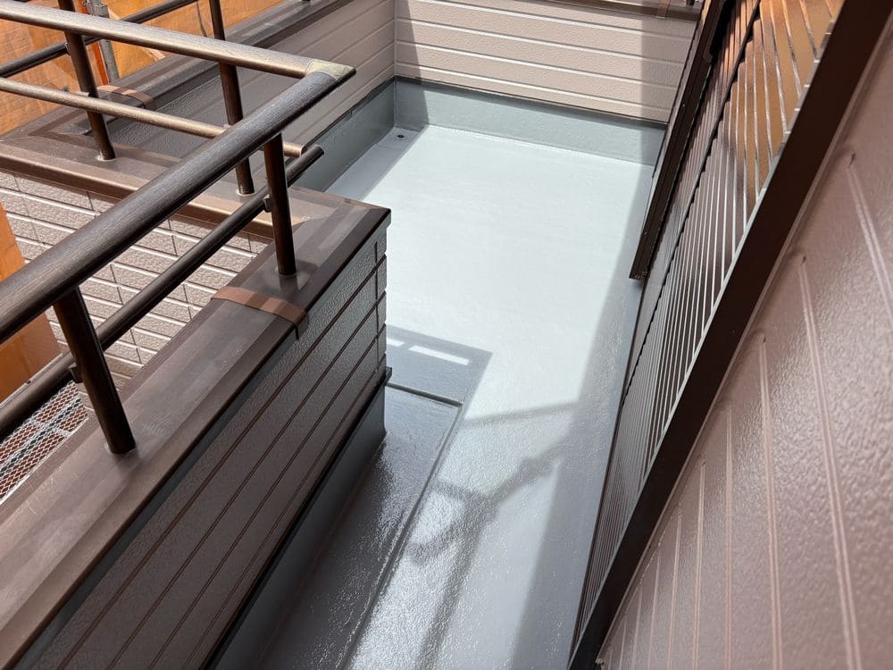 S様(桑名市)防水(施工後) 桑名市の外壁塗装、屋根塗装、防水工事をリペイント匠が施工した写真